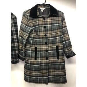Vintage Christopher & Banks Women's Sz PM Plaid Jacket Shacket Soft Flannel